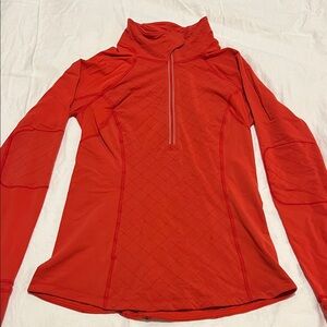 lululemon athletica Red Sweatshirt